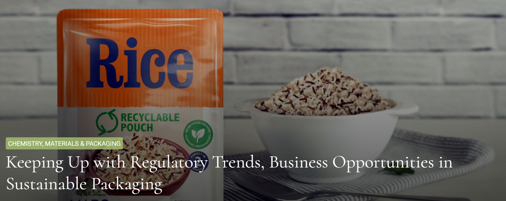 Regulatory trends and business opportunities for sustainable packaging